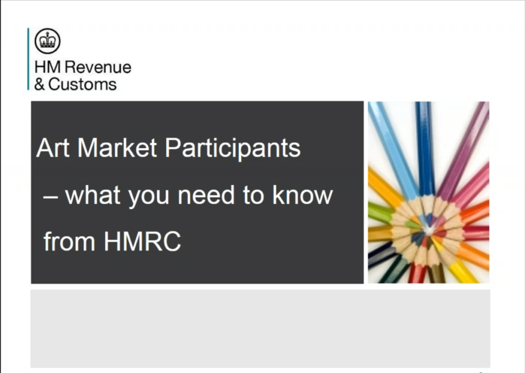 HMRC webinar screenshot (Jan 2020)